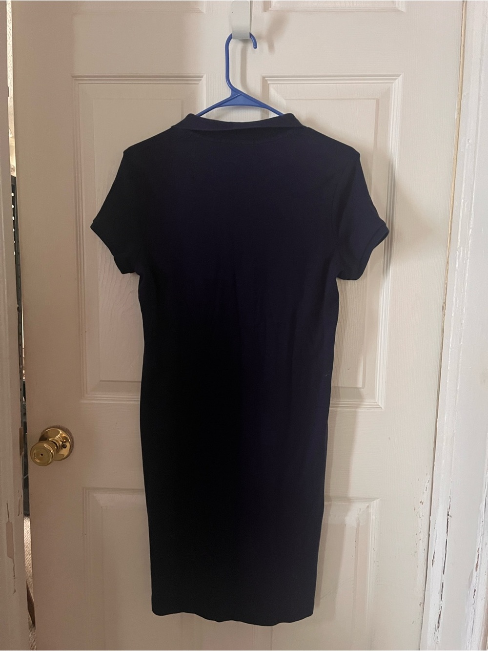 Ralph Lauren Navy Polo Dress with Green Pony Logo - Picture 3 of 4